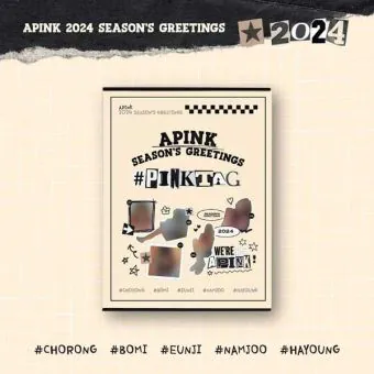 البوم اصلي Apink 2024 SEASONS GREETINGS PINKTAG