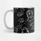 BT21 MUG - BLACK & WHITE - COLLECTION #1