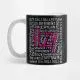 ITZY Mug - Typography Artwork - Track, Members Names #4