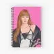 Black Pink Notebook - LISA - Artwork #6