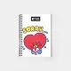 BT21 Notebook - TATA - Sorry Artwork