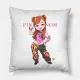 Black Pink Pillow - LALISA - Artwork