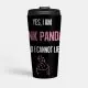 Apink Travel Mug - Yes, I am Pink Panda and I Cannot Lie