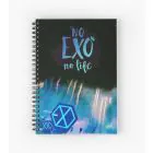 Exo K pop Notebook — Silver Premium Ver.