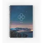 Exo Spiral Notebook — Silver Casual Ver.
