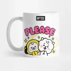 Bt21 Thermos PLEASE — Blue Edition