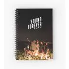Bts Spiral Notebook — White Exclusive Ver.