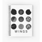 Bts Notepad — White Edition
