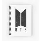 Bts Spiral Notebook — Red Stylish Ver.