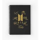 Bts Notebook — Gold Classic Ver.
