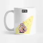 Bt21 Travel Mug Classic Emblem — Silver Stylish Ver.