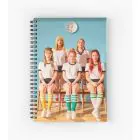 Red Velvet Spiral Notebook Signature — Premium Ver.