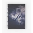 Exo Notebook — Pink Retro Ver.