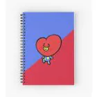 Bt21 Notepad — Purple Stylish Ver.