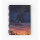 دفتر حلزوني Monsta X — إصدار "MONSTA" — Monsta X Limited Edition