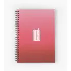 Nct Spiral Notebook — Gold Casual Ver.