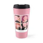 Black Pink Insulated Tumbler v3 Holographic — Navy Edition