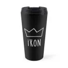 Ikon Insulated Tumbler v1 — Silver Retro Ver.