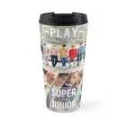 Super Junior Insulated Tumbler v4 — Black Retro Edition