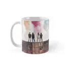 Black Pink Travel Mug Signature Logo — Navy Premium Ver.