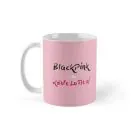 Black Pink Thermos Minimal Logo — Black Deluxe Ver.