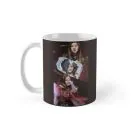 Black Pink K pop Mug Minimal Logo — Red Premium Ver.