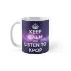 Kpop Insulated Cup Stencil — Navy Deluxe Ver.