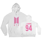 هودي بولوفر Bts — إصدار "BTS" — Bts Black Hoodie