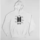 Bts Oversized Hoodie — Beige Premium Ver.