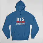 هودي يونيسكس Bts — إصدار "BTS" — Bts Black Hoodie
