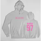 Black Pink Oversized Hoodie ROSE — Silver Deluxe Ver.