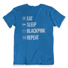 Black Pink Unisex Tee Signature — Purple Classic Ver.