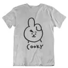 تيشيرت كيبوب Bt21 — إصدار "BT21" — Bt21 Oversized Ver.