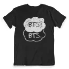Bts Graphic Tee — Red Classic Ver.