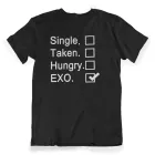تيشيرت أوفرسايز Exo — إصدار "EXO" — Exo Limited Edition
