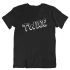Twice Graphic Tee — Navy Casual Ver.