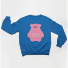 Super Junior Crewneck Sweatshirt Signature — Purple Retro Ver.