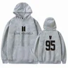 Bts Oversized Hoodie — Blue Casual Ver.