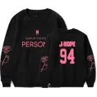 Bts Oversized Sweatshirt — White Premium Ver.