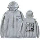 هودي بولوفر Bts — إصدار "BTS" — Bts Black Hoodie