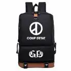 G-DRAGON School Backpack DRAGON — White Edition