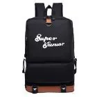 Super Junior K pop Backpack — White Collectible Ver.