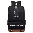 Wanna One School Bag — Black Deluxe Ver.