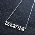 Black Pink Chain Necklace Name (Black) — Blue Limited Ver.