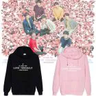 Bts Oversized Hoodie — Navy Collectible Ver.