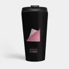 Black Pink Insulated Tumbler Signature Logo — Purple Classic Ver.