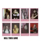 Black Pink Photocard Set BLACKPINK KILL THIS LOVE PINK VER Concert Mood — Beige Classic Ver.