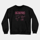 Black Pink Oversized Sweatshirt Signature — Green Exclusive Ver.