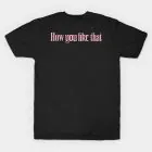 Black Pink Unisex Tee HOW YOU LIKE THAT — Blue Deluxe Ver.