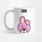 Bt21 Insulated Cup COOKY BLUSHING — Silver Exclusive Ver.